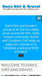 Mobile Screenshot of dansdirtandgravel.com